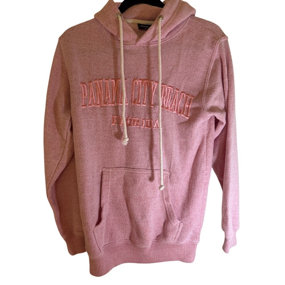 Comfortex Pink "Panama City Beach"‎ Soft Hoodie Small